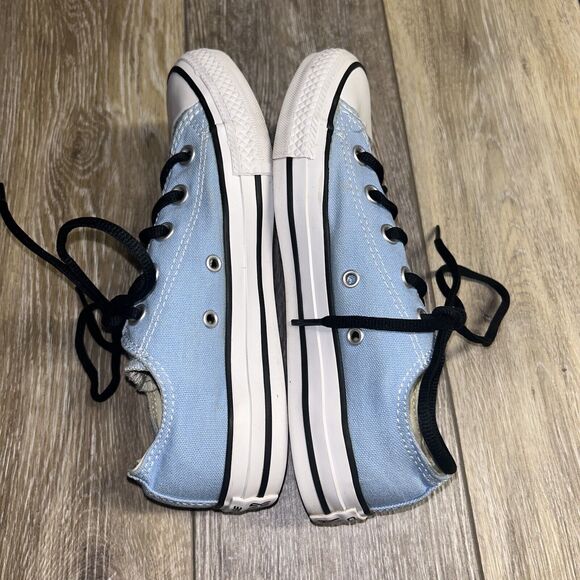 Converse Unisex CT All Star OX 149524F Blue Black Sneaker Shoes Size M 4 / W 6 - Picture 9 of 11